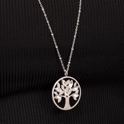 Morellato Vita Silver Tree Of Life Necklace SATD16 For Women