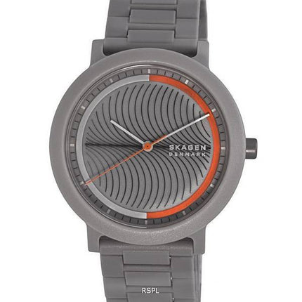 Skagen Aaren Tide Ocean Material Grey Dial Quartz SKW6772 Mens Watch