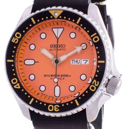 Seiko Automatic Diver's SKX011J1-var-LS19 200M Japan Made Men's Watch