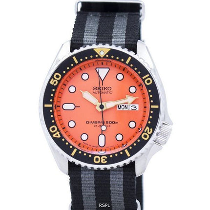 Seiko Automatic Divers 200M NATO Strap SKX011J1-var-NATO1 Mens Watch