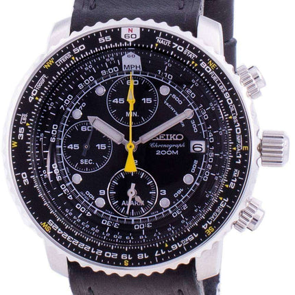 Seiko Pilot's Flight SNA411P1-VAR-LS8 Quartz Chronograph 200M Men's Watch