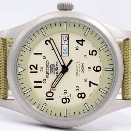 Seiko 5 Military Automatic Sports SNZG07J1 SNZG07J SNZG07 Mens Watch