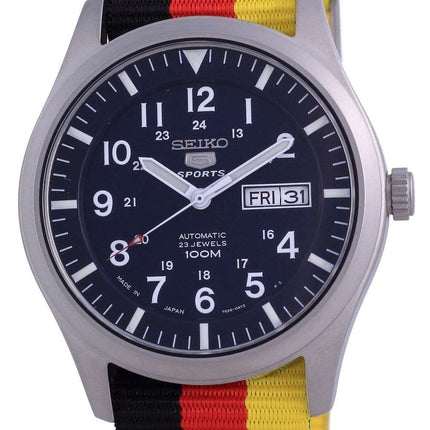 Seiko 5 Sports Automatic Polyester SNZG11J1-var-NATO26 100M Mens Watch