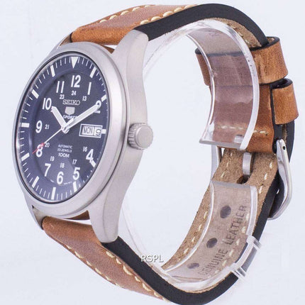 Seiko 5 Sports SNZG11K1-LS17 Automatic Brown Leather Strap Men's Watch