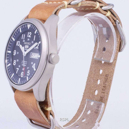 Seiko 5 Sports SNZG11K1-LS18 Automatic Brown Leather Strap Men's Watch