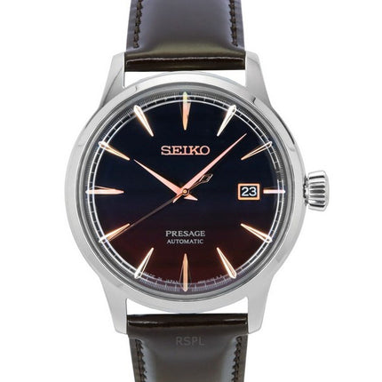 Seiko Presage Cocktail Time Purple Sunset Star Bar Limited Edition Multicolor Dial Automatic SRPK75J1 Men's Watch