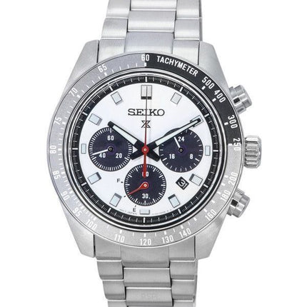 Seiko Prospex Speedtimer Go Large Chronograph Silver Dial Solar SSC911 SSC911P1 SSC911P 100M Men's Watch