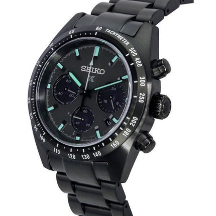 Seiko Prospex Speedtimer The Black Series Chronograph Solar SSC917 SSC917P1 SSC917P 100M Men's Watch