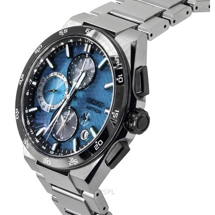 Seiko Astron Starfull Sky GPS Chronograph Limited Edition Blue Dial Solar SSH157J1 100M Men's Watch