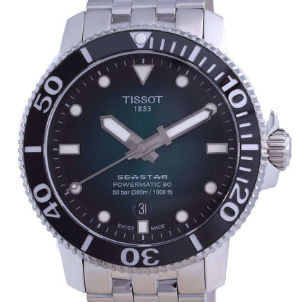 Tissot T-Sport Seastar 1000 Powermatic 80 Divers Automatic T120.407.11.091.01 T1204071109101 300M Mens Watch