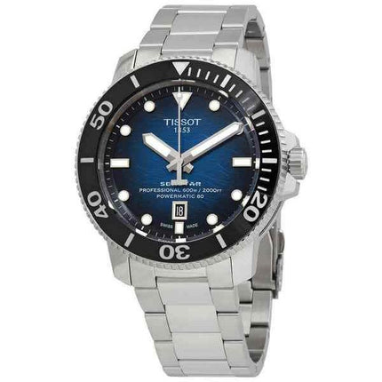 Tissot Seastar 2000 Professional Powermatic 80 Blue Dial Diver's T120.607.11.041.01 T1206071104101 600M Men's Watch