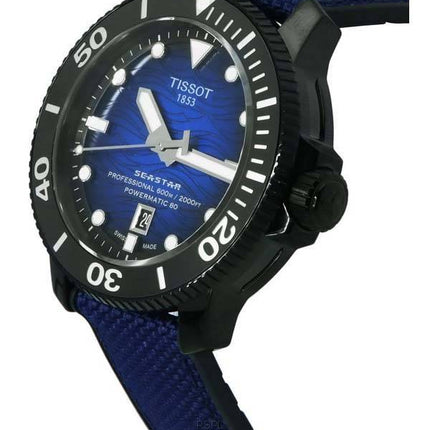 Tissot T-Sport Seastar 2000 Professional Powermatic 80 Diver's T120.607.37.041.00 T1206073704100 600M Men's Watch