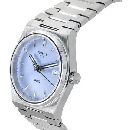 Tissot T-Classic PRX Stainless Steel Light Blue Dial Quartz T137.210.11.351.00 100M Unisex Watch