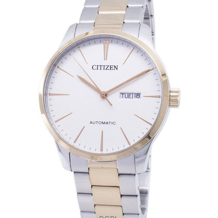 Refurbished Citizen Analog Stainless Steel Ivory Dial Automatic NH8356-87A Men's Watch