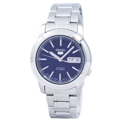 Refurbished Seiko 5 Stainless Steel Blue Dial Automatic SNKE51J1 Men's Watch