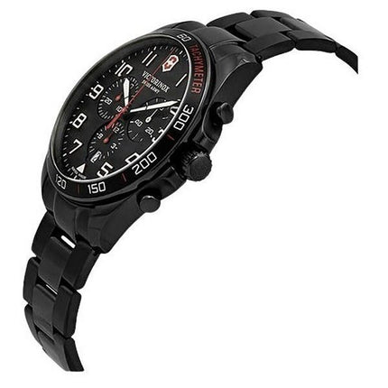 Victorinox Swiss Army FieldForce Sport Chronograph Stainless Steel Black Dial Quartz 241890 100M Men's Watch