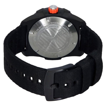 Luminox Bear Grylls Survival ECO NO PLANET B Recycled Plastic Strap Quartz Divers XB.3722.ECO 200M Mens Watch