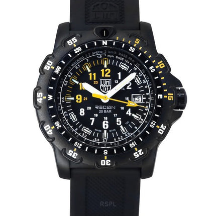 Luminox RECON Point Man Heritage Rubber And Nylon Strap Black Dial Quartz XL.8825.H.SET 100M Men's Watch