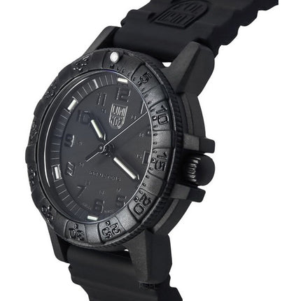 Luminox Leatherback SEA Turtle Silicone Strap Black Dial Swiss Quartz XS.0301.BO.L 100M Men's Watch