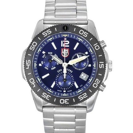 Luminox Pacific Diver Chronograph Stainless Steel Blue Dial Quartz XS.3144 200M Men's Watch