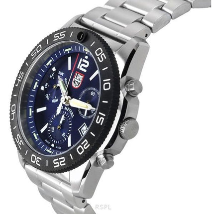 Luminox Pacific Diver Chronograph Stainless Steel Blue Dial Quartz XS.3144 200M Men's Watch