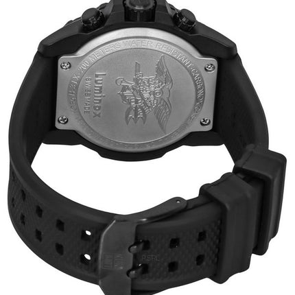 Luminox Navy SEAL Chronograph Rubber Strap Black Dial Swiss Quartz Diver's XS.3581.SIS 200M Men's Watch