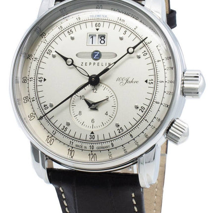 Zeppelin 100 Jahre 7640-1 76401 Quartz Tachymeter Men's Watch