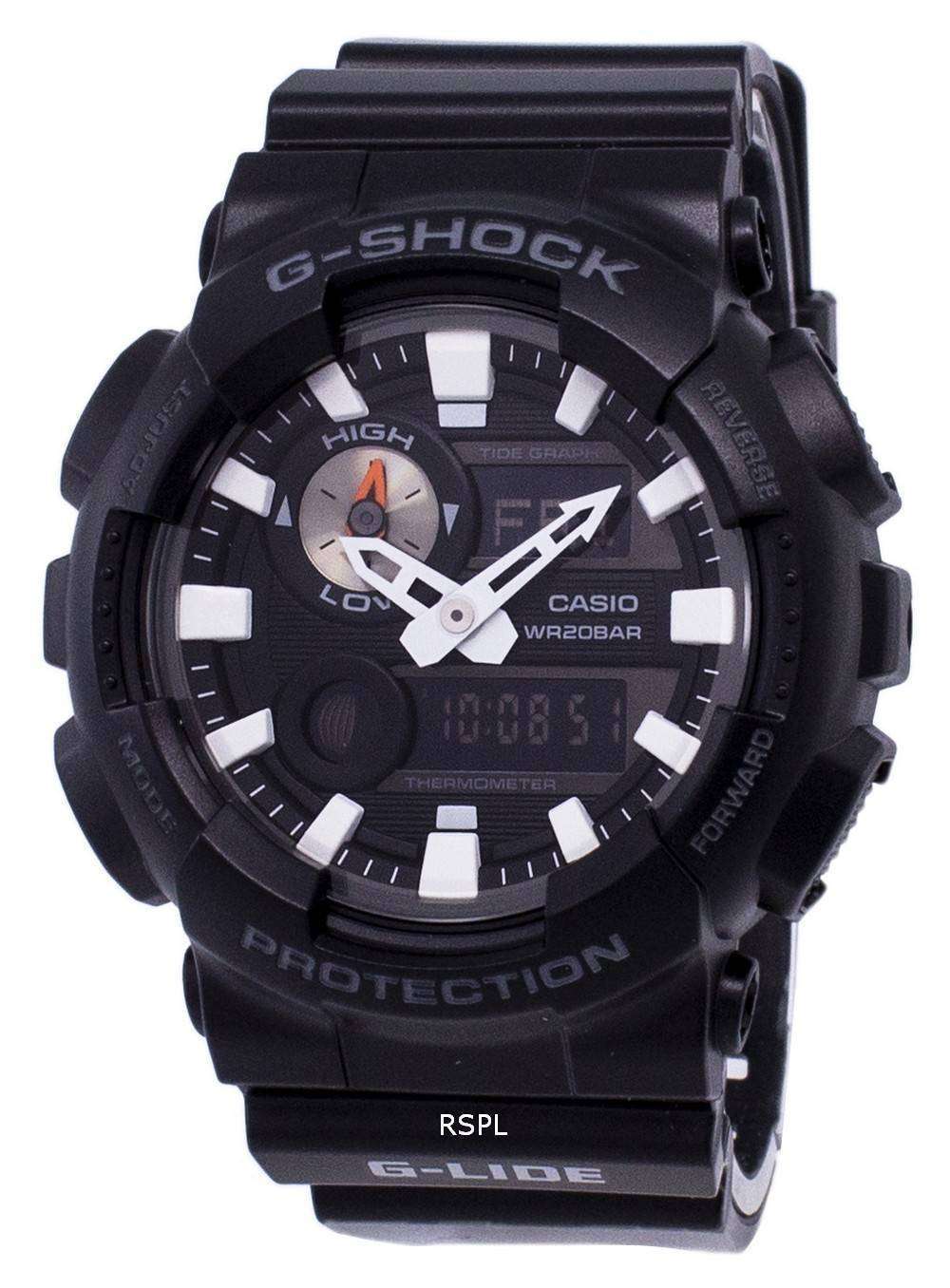 Casio G-Shock G-Lide Analog Digital GAX-100B-1A Men's Watch ...