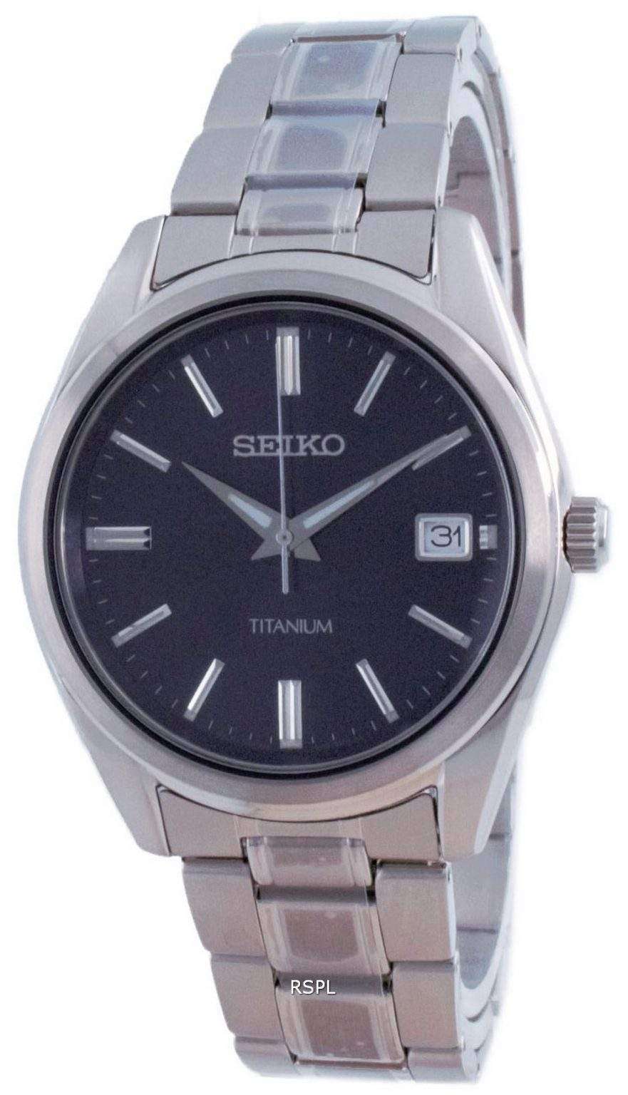 Seiko Discover More Titanium Quartz SUR373 SUR373P1 SUR373P 100M Men's ...