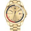 Tommy Hilfiger Riley Gold Tone Stainless Steel Gold Tone Dial Quartz 1791686 Mens Watch