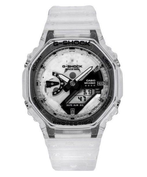 Casio G-Shock 40th Anniversary Clear Remix Limited Edition Analog Digital Quartz GA-2140RX-7A 200M Mens Watch