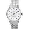 Tissot T-Classic Chemin Des Tourelles White Mother of Pearl Rubies Dial Automatic T099.207.11.113.00 Women's Watch