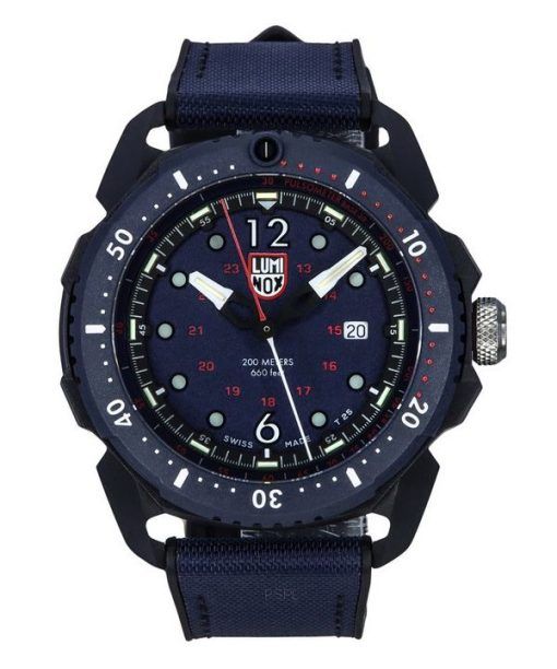 Luminox ICE SAR Arctic Outdoor Adventure Blue Dial Swiss Quartz Divers XL.1053 200M Mens Watch