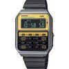 Casio Vintage Heritage Colors Digital Stainless Steel Quartz CA-500WEGG-9B Unisex Calculator Watch