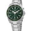 Victorinox Swiss Army Maverick Chronograph Stainless Steel Green Dial Quartz 241946 100M Men's Watch