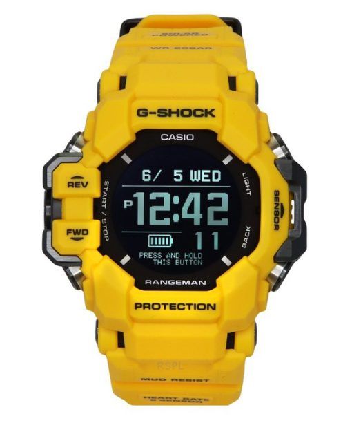 Casio G-Shock Master Of G-Land Rangeman Digital Smartphone Link Solar GPR-H1000-9 200M Men's Watch