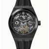 Ingersoll The Broadway Moonphase Dual Time Black Skeleton Dial Automatic I12908 Men's Watch