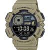 Casio Digital Resin Strap Quartz WS-1500H-5BV 100M Men's Watch