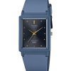 Casio POP Analog Blue Resin Strap Black Dial Quartz MQ-38UC-2A2 Women's Watch