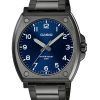 Casio Standard Analog Black Ion Plated Stainless Steel Blue Dial Quartz MTP-E730B-2AV Men's Watch