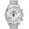 Seiko Spirit Chronograph Stainless Steel Silver Dial Quartz SBTR009 100M Men's Watch