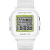 Casio Baby-G Plus Digital 30th Anniversary White Resin Strap Quartz BGD-10K-7 100M Women's Watch With Special Holder