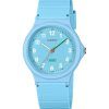 Casio Pop Analog Blue Bio Based Resin Strap Blue Dial Quartz LQ-24B-2B Women's Watch