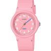 Casio Pop Analog Pink Bio Based Resin Strap Pink Dial Quartz LQ-24B-4B Women's Watch