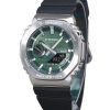 Casio G-Shock G-Steel Analog Digital Smartphone Link Resin Strap Green Dial Tough Solar GBM-2100A-1A3 200M Men's Watch