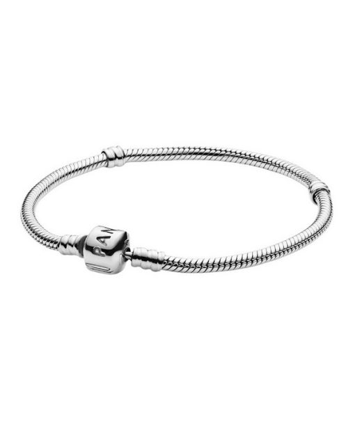 Pandora Moments Snake Chain Bracelet 590702HV-17 For Women