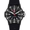 Luminox Leatherback Sea Turtle Silicone Strap Black Dial Quartz XS.0301.L 100M Mens Watch